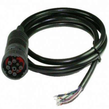 Round J1939 Deutsch to OBD OBD2 OBD 16 Pin Truck Diagonistic Connector Cable